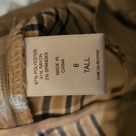 NY&Co 7th Ave plaid slacks - Picture 9 of 13